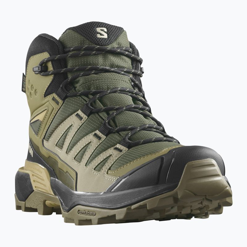 Ανδρικά παπούτσια πεζοπορίας Salomon X Ultra 360 MID GTX olive night/slate green/southern moss 8