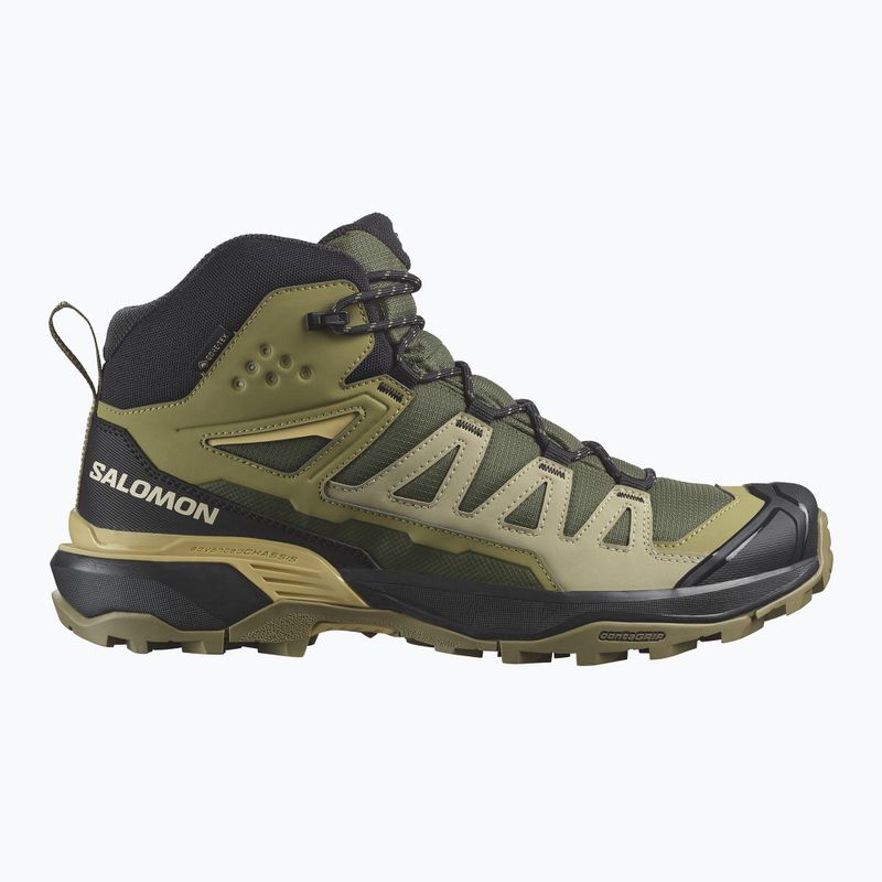 Ανδρικά παπούτσια πεζοπορίας Salomon X Ultra 360 MID GTX olive night/slate green/southern moss 9