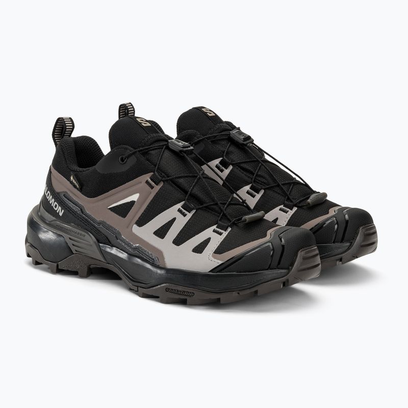 Γυναικείες μπότες πεζοπορίας Salomon X Ultra 360 GTX black/plum kitten/shale 5