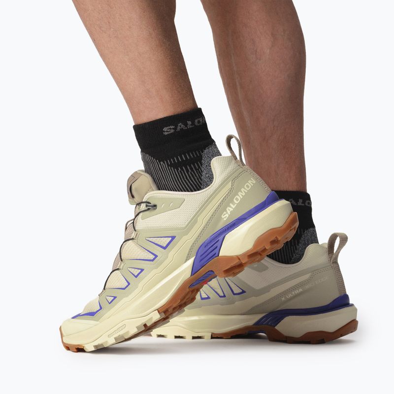 Ανδρικά παπούτσια πεζοπορίας Salomon X Ultra 360 Edge almond milk/vintage khaki/spectrum blue 13