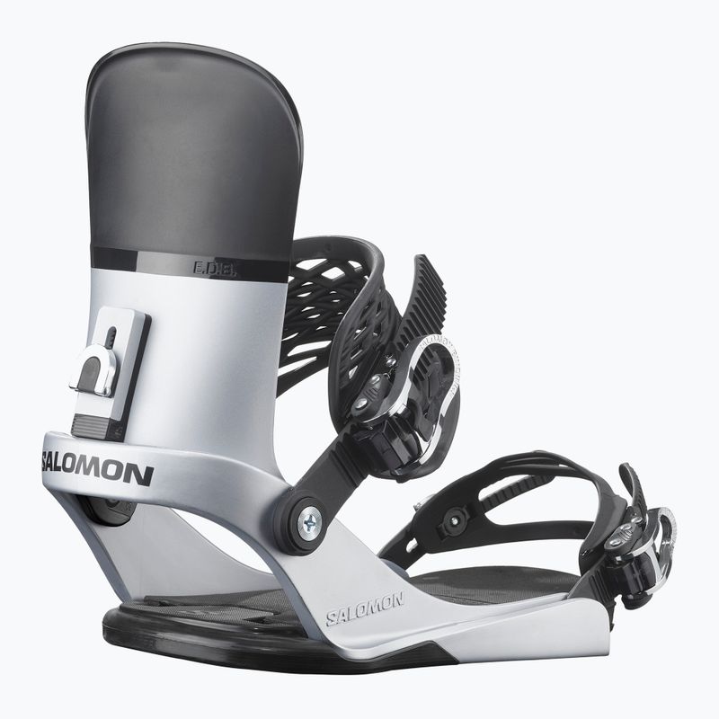 Συνδετήρες snowboard Salomon EDB χρώμιο 2