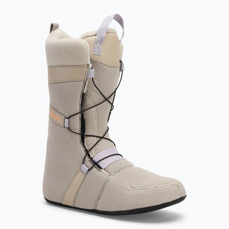 Γυναικείες μπότες snowboard Salomon Ivy Boa SJ Boa W cream/peach fuzz/orchid petal 5