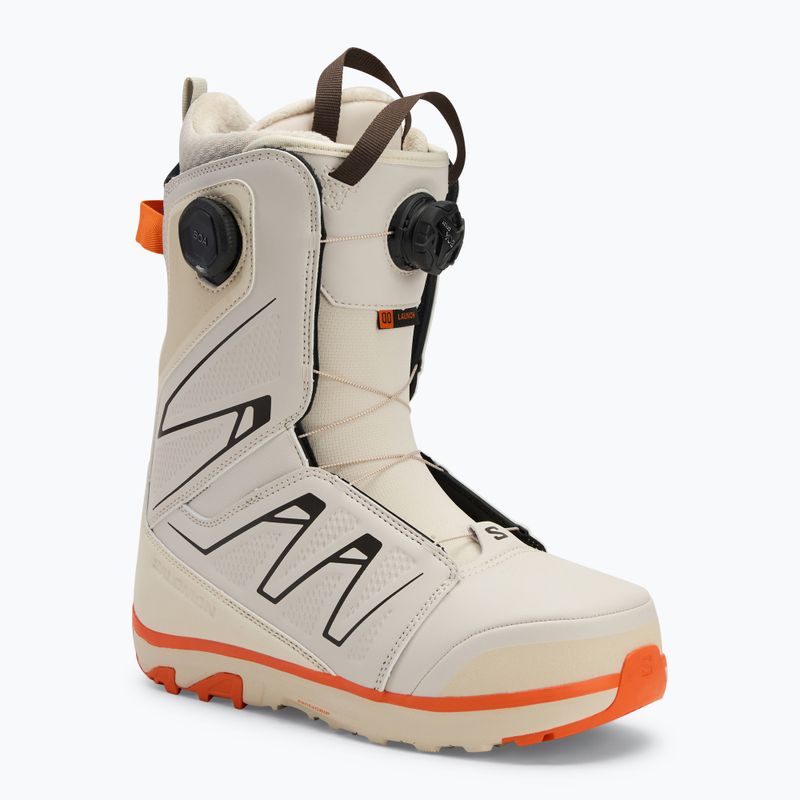 Salomon Launch Boa SJ Ανδρικές μπότες snowboard βροχερή μέρα/κεράσι/ζωηρό πορτοκαλί