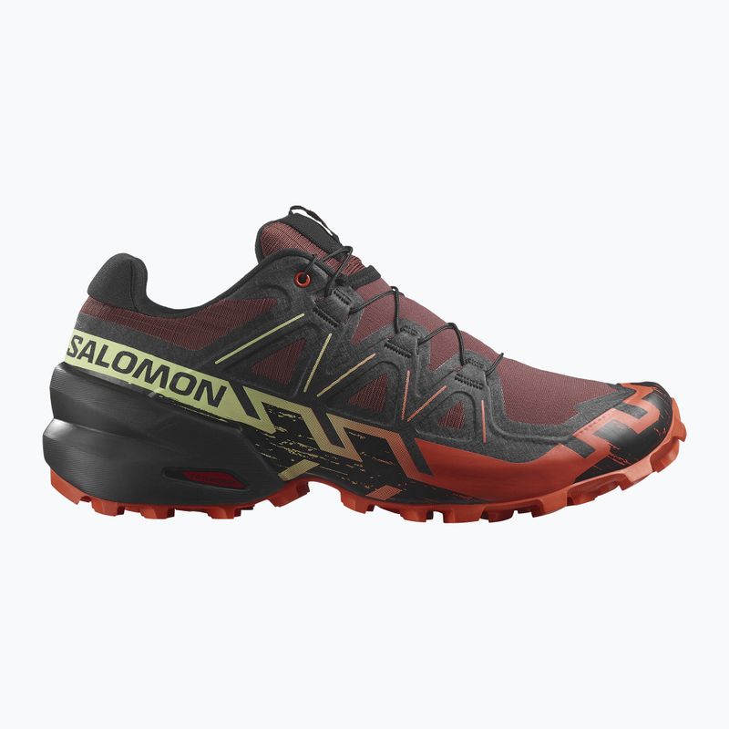 Salomon Speedcross 6 ανδρικά αθλητικά παπούτσια για τρέξιμο ρούμι σταφίδα/τομάτα κεράσι/κογκάκι 9