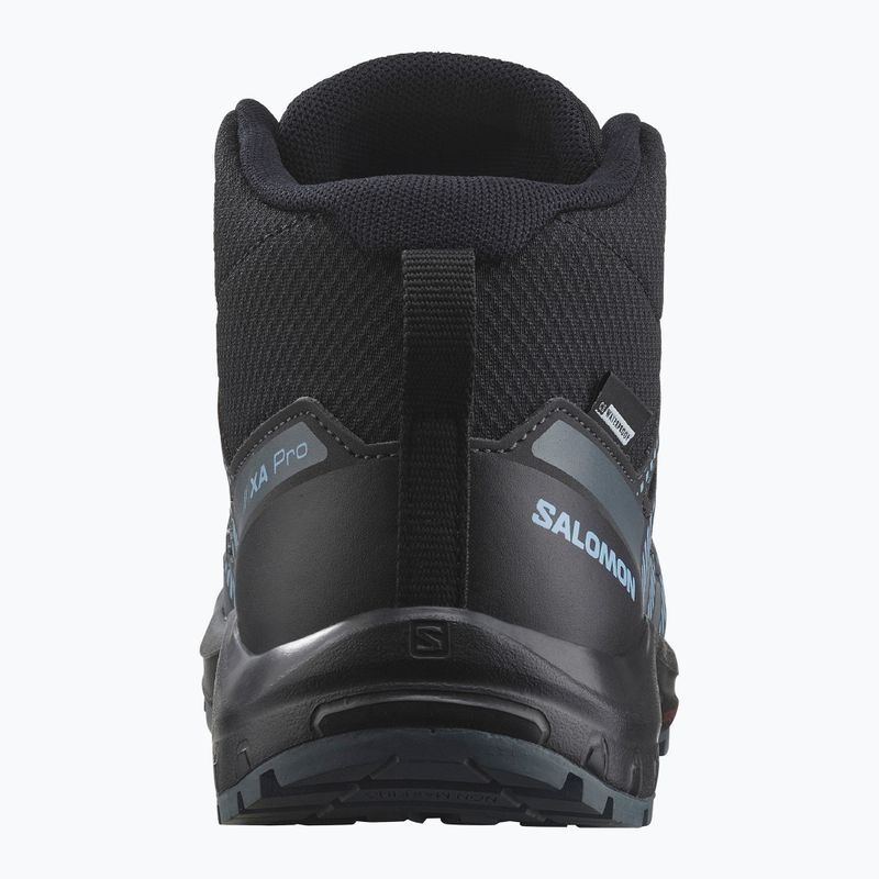 Παιδικά παπούτσια πεζοπορίας Salomon XA PRO V8 Mid WP black/neptune/alaskan blue 11