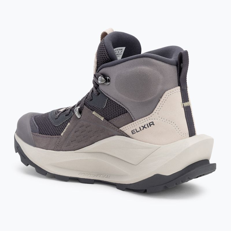 Γυναικεία παπούτσια πεζοπορίας Salomon Elixir Mid GTX nine iron/shark/silver cloud 3