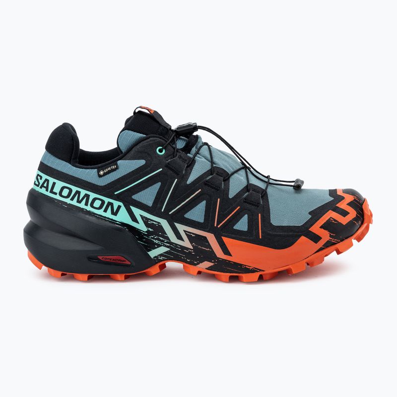 Salomon Speedcross 6 GTX ανδρικά αθλητικά παπούτσια για τρέξιμο north atlantic/black/cherry tomato