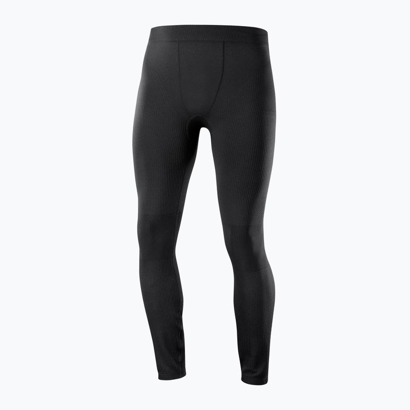 Ανδρικό θερμικό παντελόνι Salomon Essential Seamless deep black 3