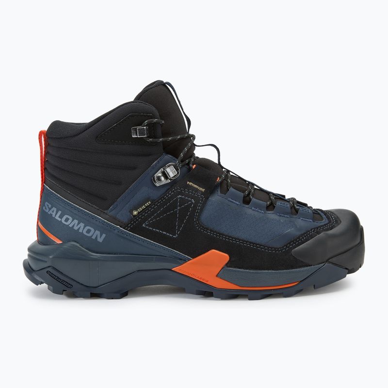 Ανδρικά παπούτσια πεζοπορίας Salomon X Ultra Alpine MID GTX blue nights/black/red orange 2