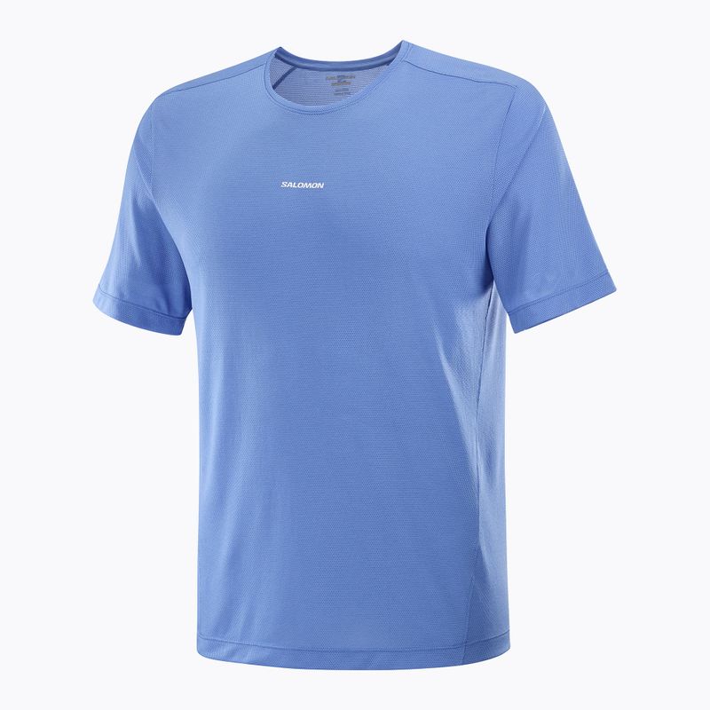 Ανδρική ανδρική μπλούζα Salomon SHKout Core ultramarine running shirt 4