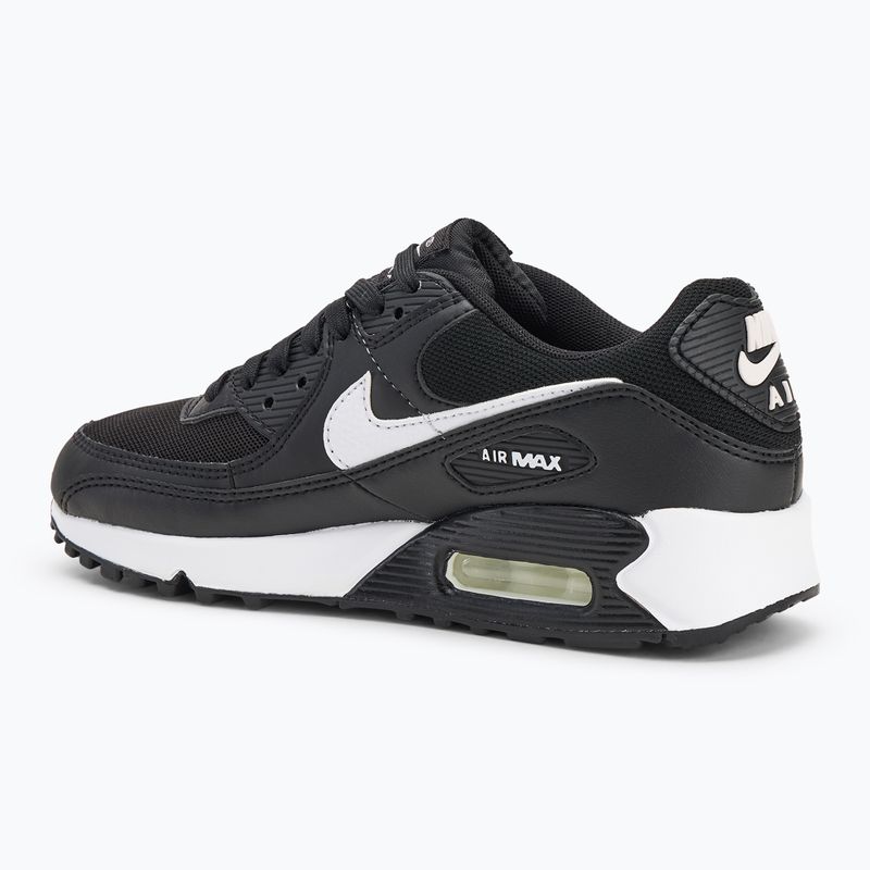 Nike Air Max 90 μαύρα/μαύρα/λευκά γυναικεία παπούτσια 3