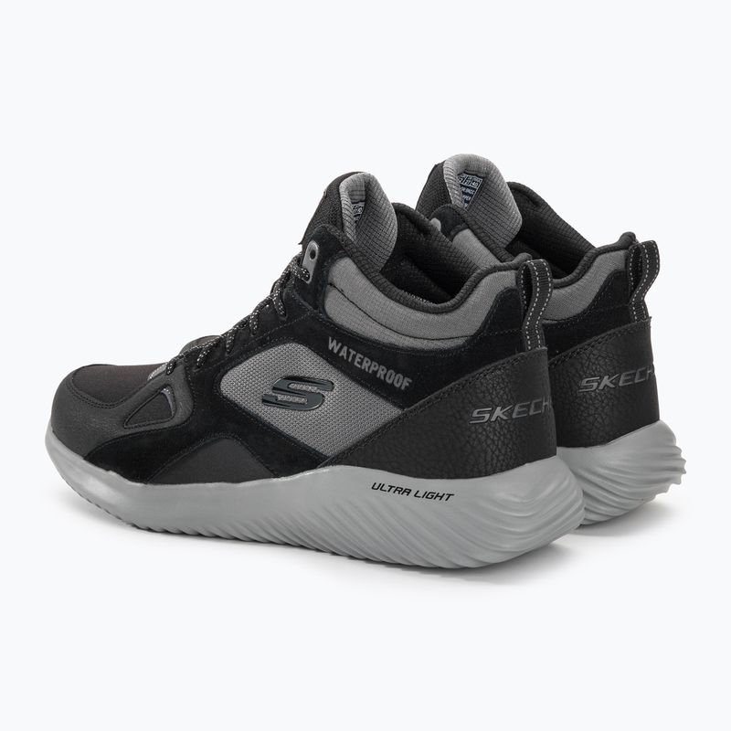 Ανδρικά παπούτσια SKECHERS Bounder Blast Back μαύρο/κάρβουνο 4