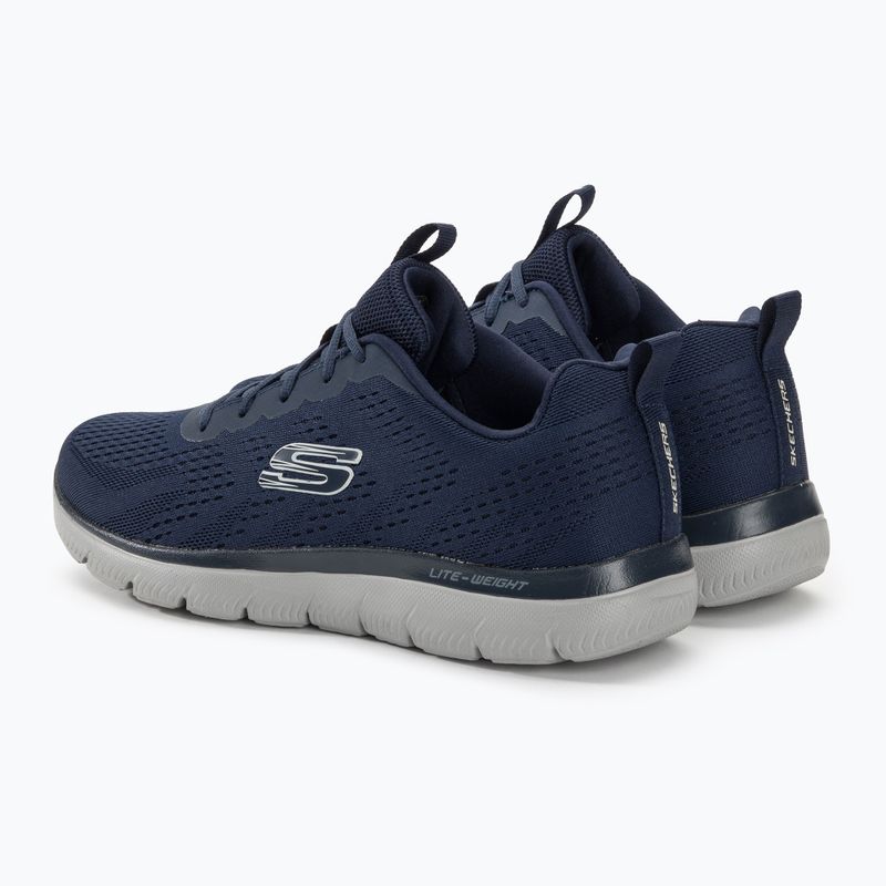 SKECHERS Summits Torre navy/gray ανδρικά παπούτσια προπόνησης 3