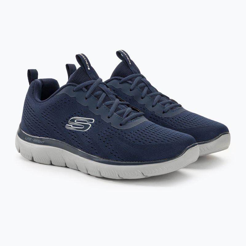 SKECHERS Summits Torre navy/gray ανδρικά παπούτσια προπόνησης 4