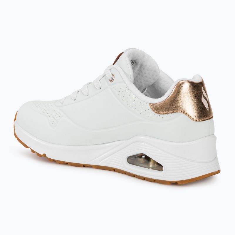 Γυναικεία παπούτσια SKECHERS Uno Golden Air white/mesh 3