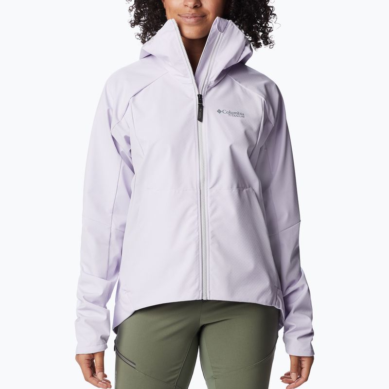 Columbia Platinum Peak γυναικείο softshell μπουφάν μωβ 2035021568