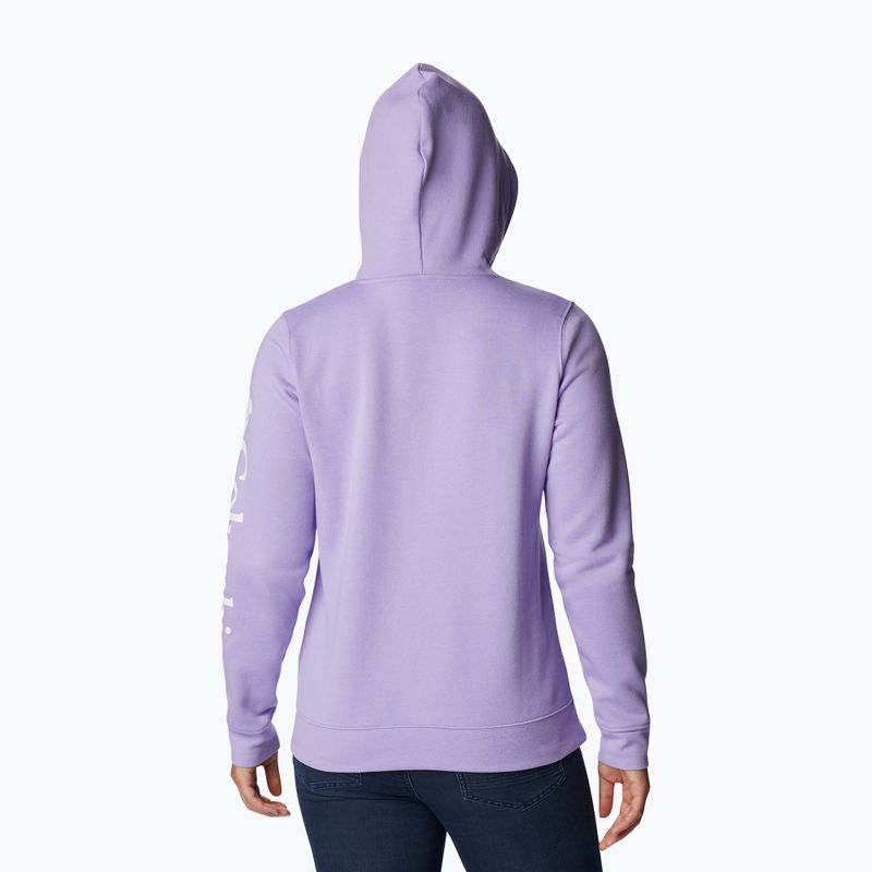 Columbia Trek Graphic Hooded Purple Γυναικείο φούτερ Trekking 1959881 2