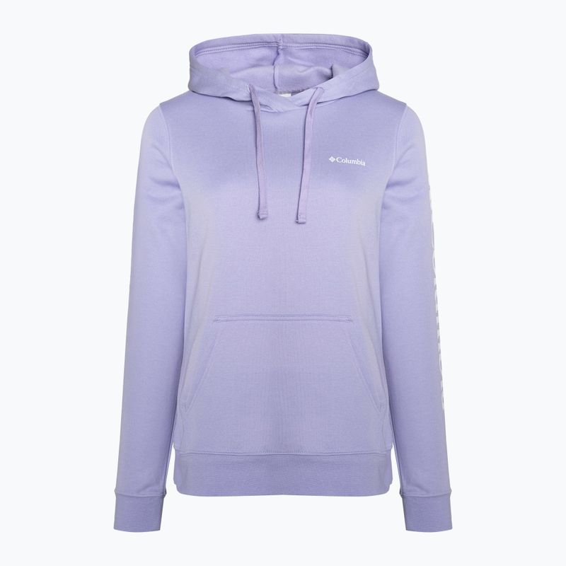 Columbia Trek Graphic Hooded Purple Γυναικείο φούτερ Trekking 1959881 4