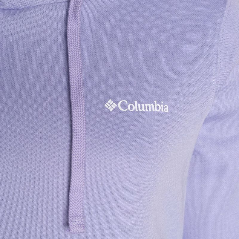 Columbia Trek Graphic Hooded Purple Γυναικείο φούτερ Trekking 1959881 6