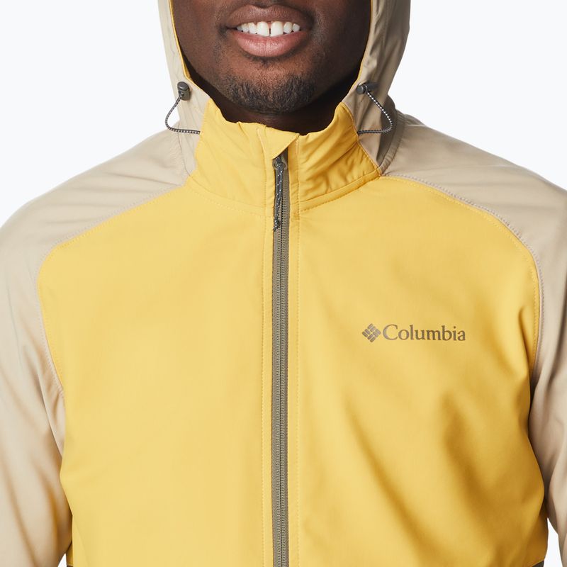 Columbia Panther Creek ανδρικό softshell μπουφάν πράσινο-κίτρινο 1840711397 5