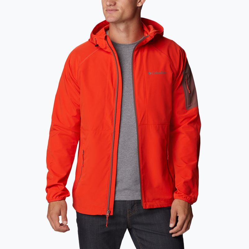 Ανδρικό Columbia Tall Heights Hooded Softshell Jacket Κόκκινο 1975591839 6