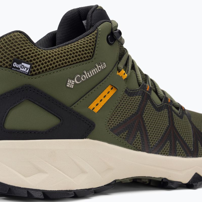 Columbia Peakfreak II Mid Outdry πράσινο ανδρικές μπότες πεζοπορίας 2005091 10