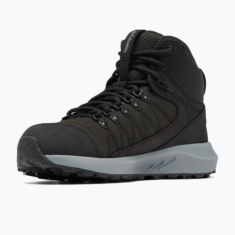 Γυναικείες μπότες πεζοπορίας Columbia Trailstorm Crest Mid WP black/ti grey steel 11