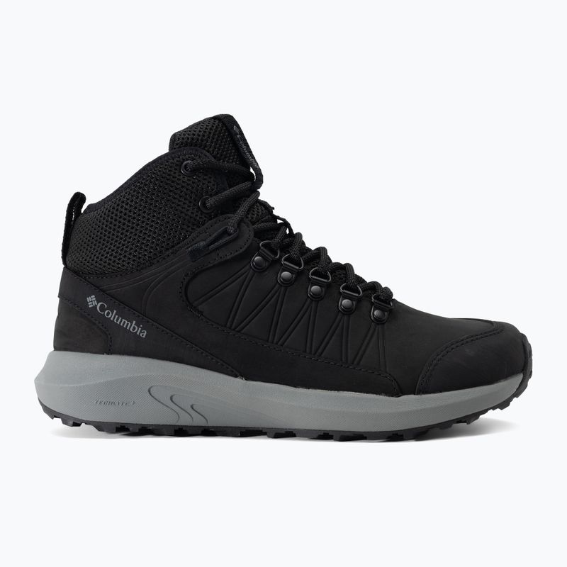 Γυναικείες μπότες πεζοπορίας Columbia Trailstorm Crest Mid WP black/ti grey steel 2