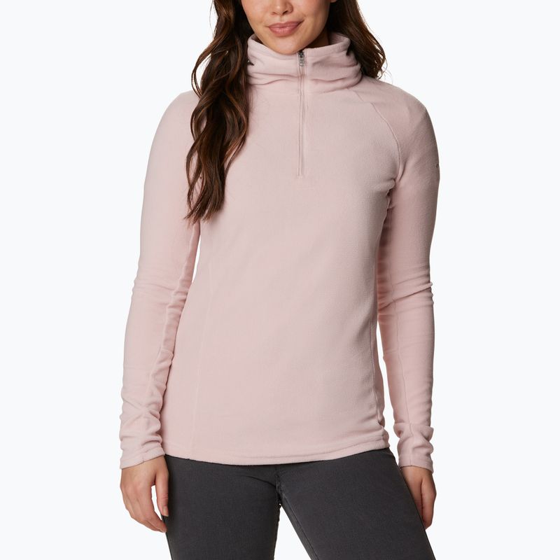 Γυναικείο φούτερ για πεζοπορία Columbia Glacial IV 1/2 Zip dusty pink