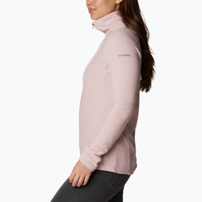 Γυναικείο φούτερ για πεζοπορία Columbia Glacial IV 1/2 Zip dusty pink 2