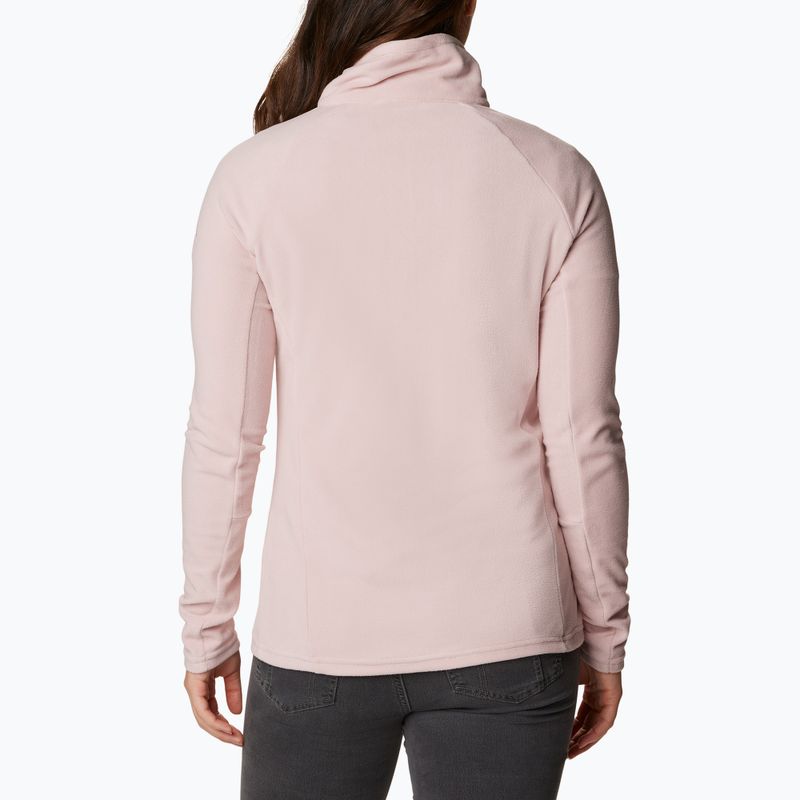 Γυναικείο φούτερ για πεζοπορία Columbia Glacial IV 1/2 Zip dusty pink 3