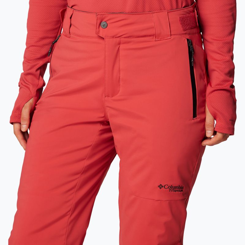 Γυναικείο παντελόνι σκι Columbia Cirque Bowl Insulated daredevil 5