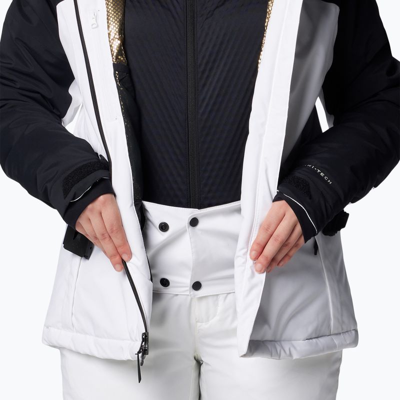 Γυναικείο μπουφάν για σκι Columbia Cirque Bowl Insulated white/black 10