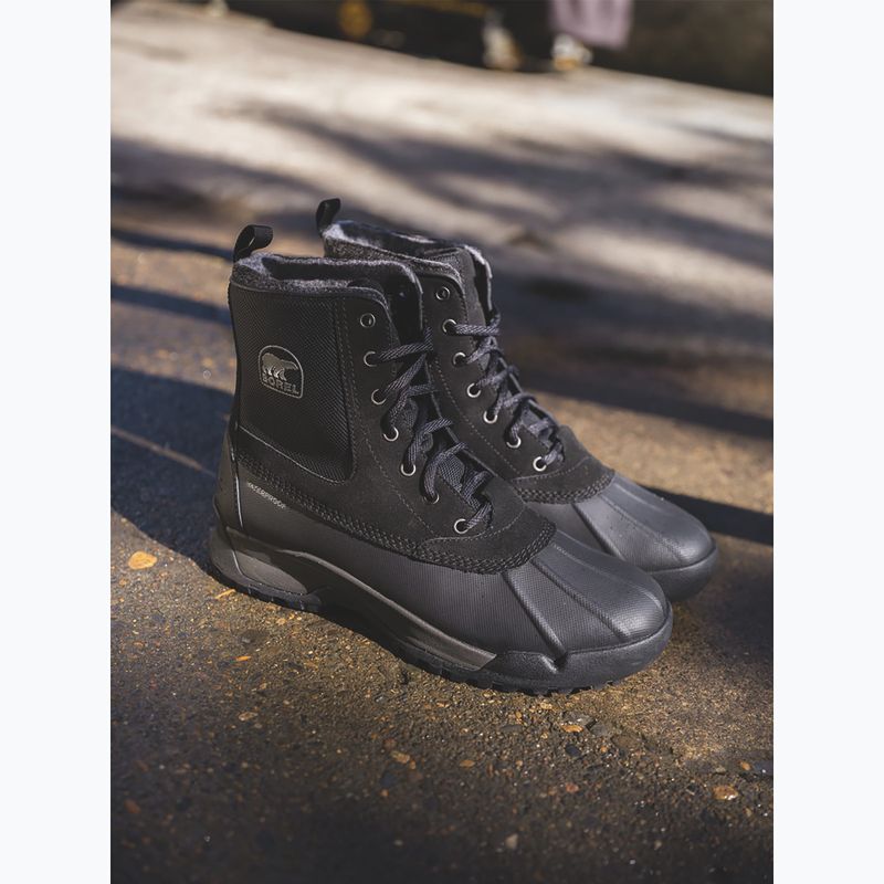 Γυναικείες μπότες χιονιού Sorel Whitney II Plus Lace WP black/quarry 15