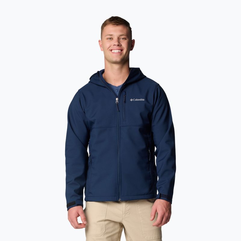 Ανδρικό μπουφάν softshell Columbia Ascender II Hooded collegiate navy