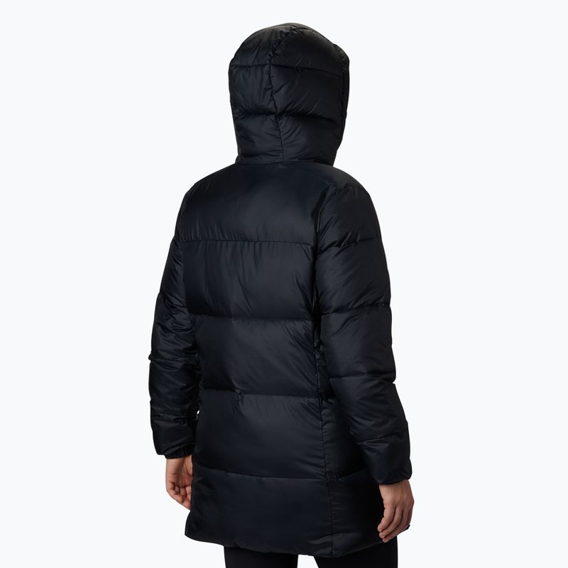 Columbia γυναικείο πουπουλένιο μπουφάν Puffect II Mid Hooded μαύρο 4