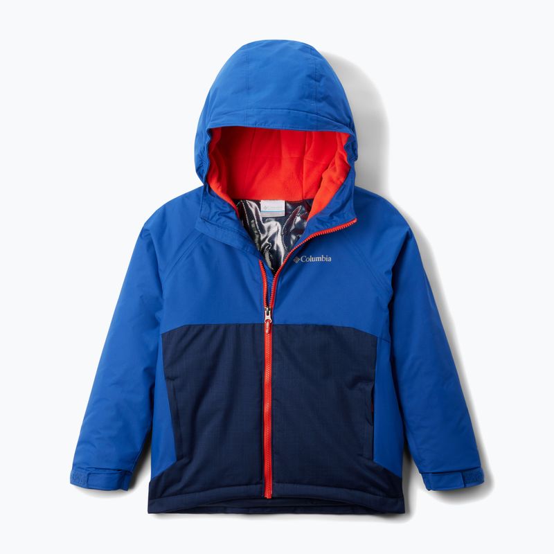 Παιδικό μπουφάν για σκι Columbia Alpine Action III collegiate navy melange/mountain blue