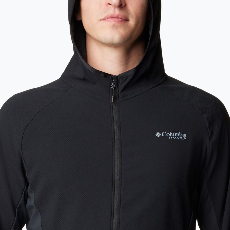 Columbia Spectre Ridge Tech Fleece ανδρικό φούτερ μαύρο 6