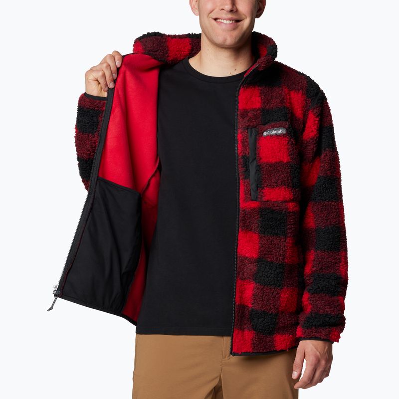 Ανδρικό Columbia Winter Pass Printed Fleece mountain red check 4