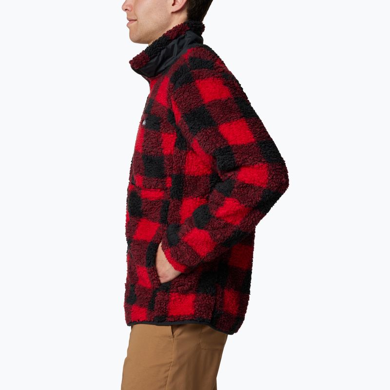 Ανδρικό Columbia Winter Pass Printed Fleece mountain red check 5