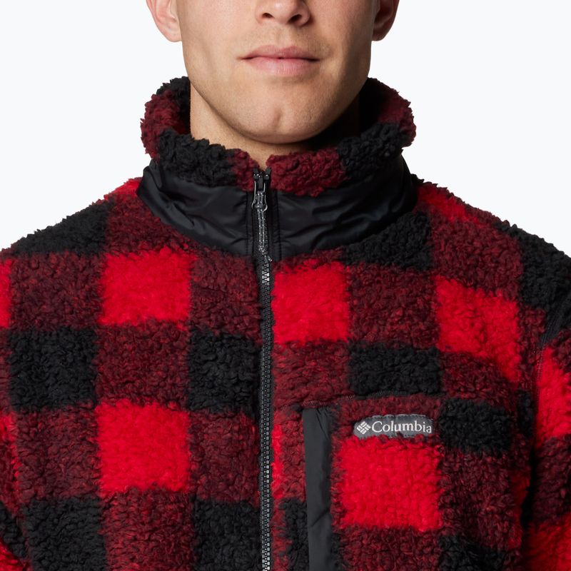 Ανδρικό Columbia Winter Pass Printed Fleece mountain red check 6