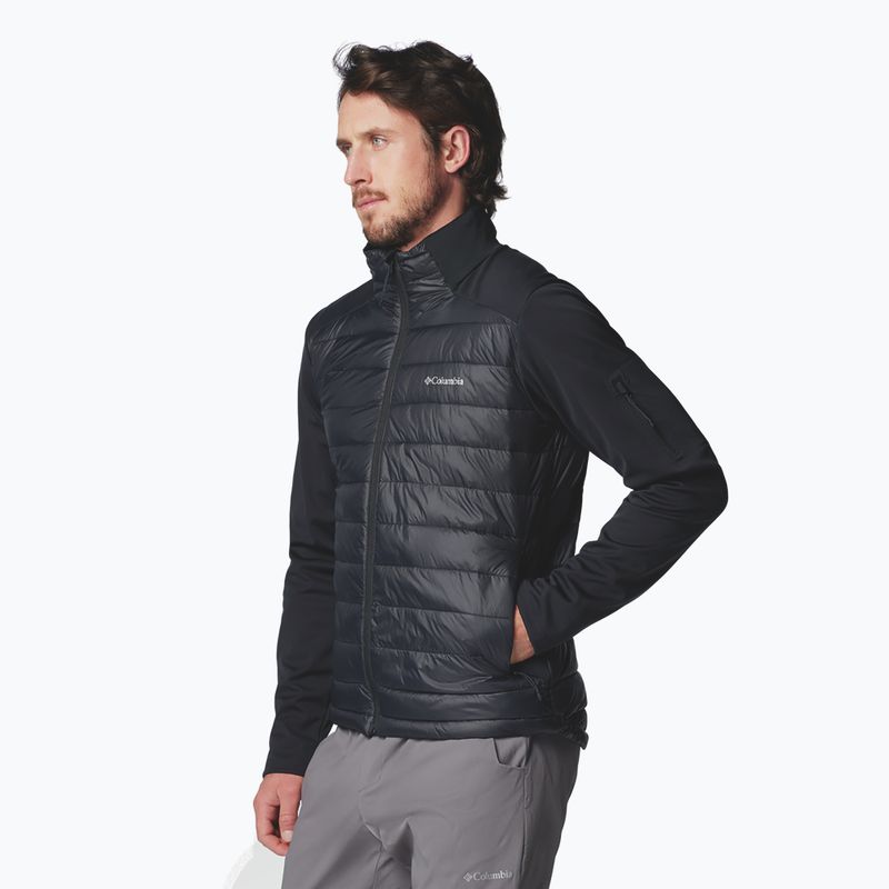 Ανδρικό μπουφάν Columbia Tech Hybrid Softshell μαύρο 4