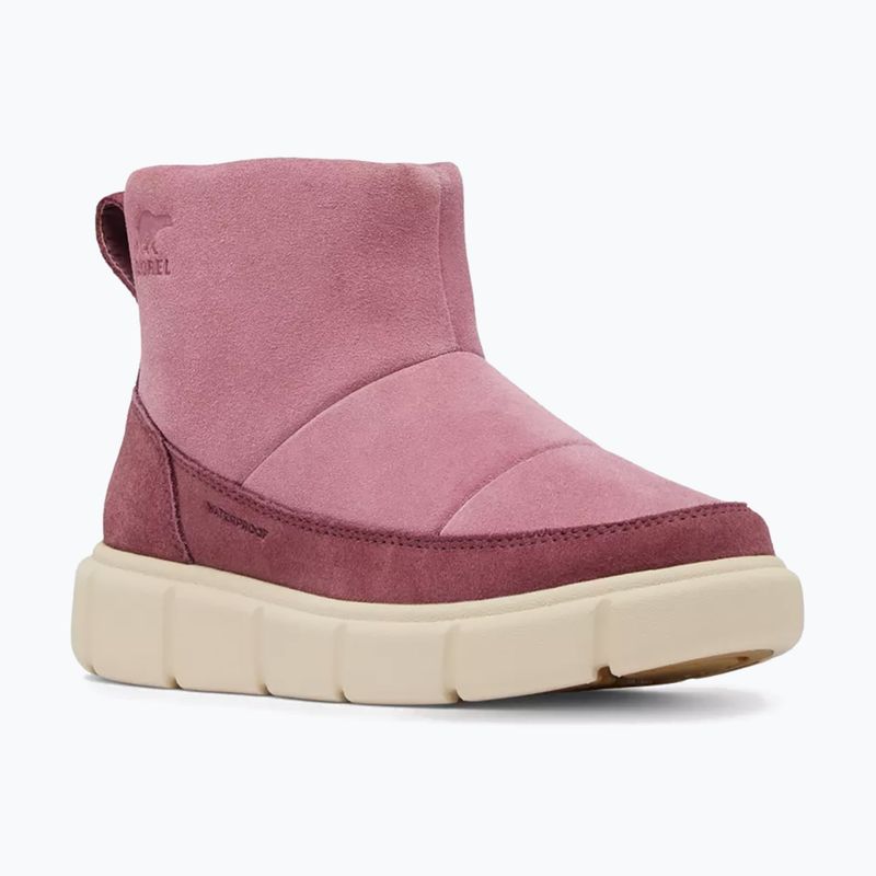 Παιδικές μπότες χιονιού Sorel Youth Sorel Explorer III Slip-On WP dazed mauve/bleached ceramic 8