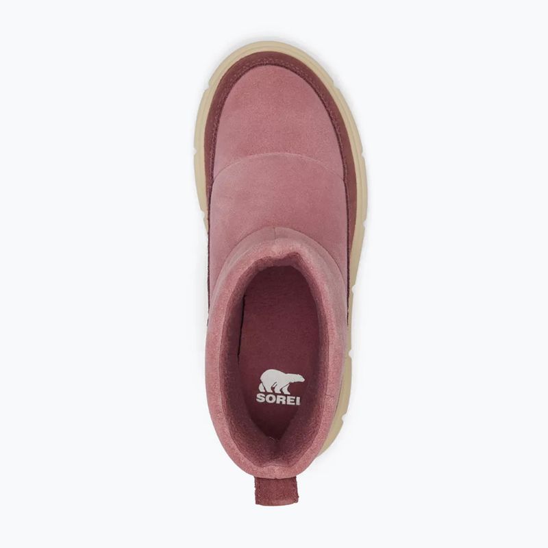 Παιδικές μπότες χιονιού Sorel Youth Sorel Explorer III Slip-On WP dazed mauve/bleached ceramic 11