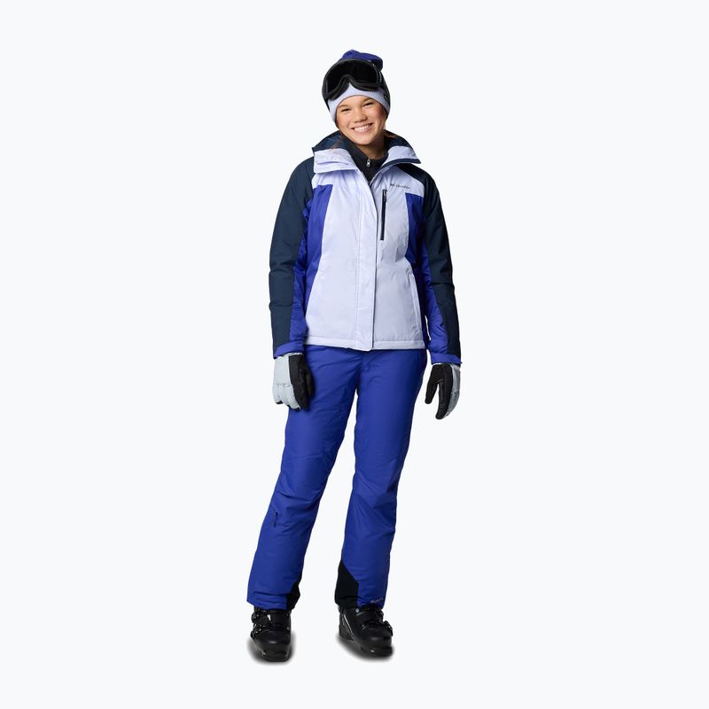 Γυναικείο μπουφάν για σκι Columbia Snowy Summit Ins snowdrift/clematis blue/coll navy cdye 2