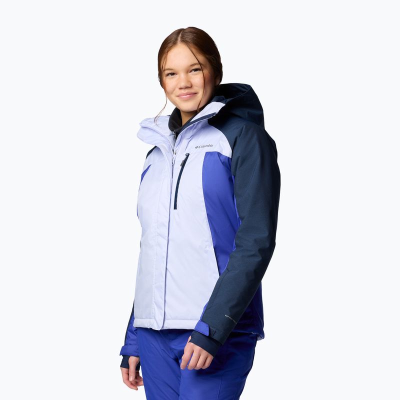 Γυναικείο μπουφάν για σκι Columbia Snowy Summit Ins snowdrift/clematis blue/coll navy cdye 4