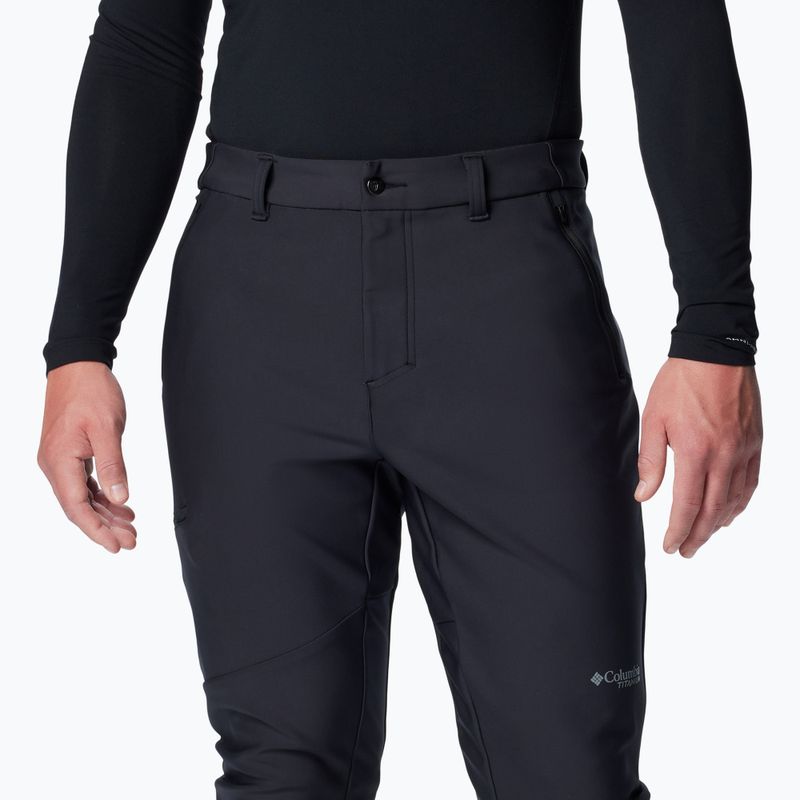 Ανδρικό παντελόνι Columbia Vast Canyon Softshell Pants μαύρο 5