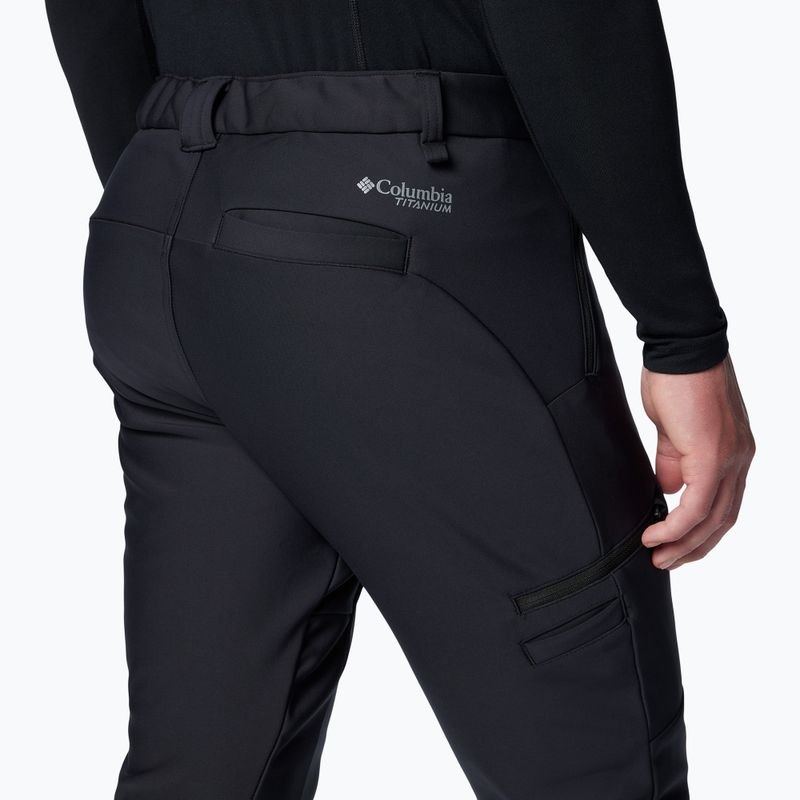 Ανδρικό παντελόνι Columbia Vast Canyon Softshell Pants μαύρο 7