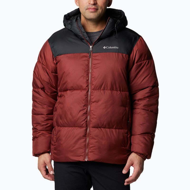 Ανδρικό Columbia Puffect II Hooded down jacket spice/ black