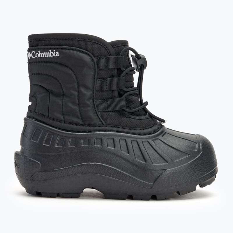 Columbia Powderbug Snowlite Lace μαύρο/λευκό παιδικές μπότες χιονιού 2